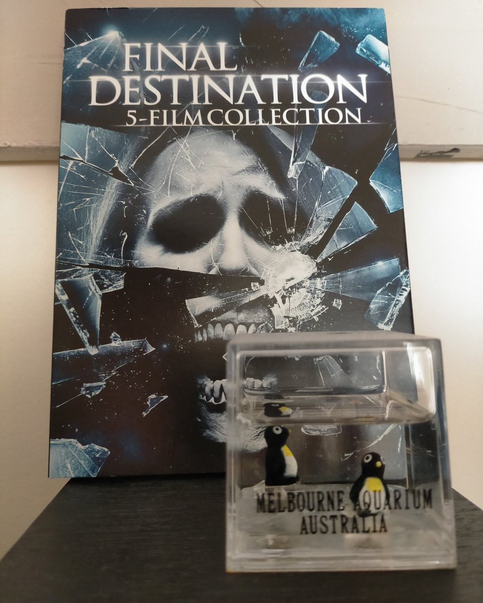 I just listened to ep 3 of @campscarypod and @linkstagram389 and @dj_omeara talked about Final Destination. So now I have to watch it/them. 
#nowwatching #FinalDestination #JamesWong #GlenMorgan  #00sHorror #horrorfilm #Spooktober #horrormovies #horror