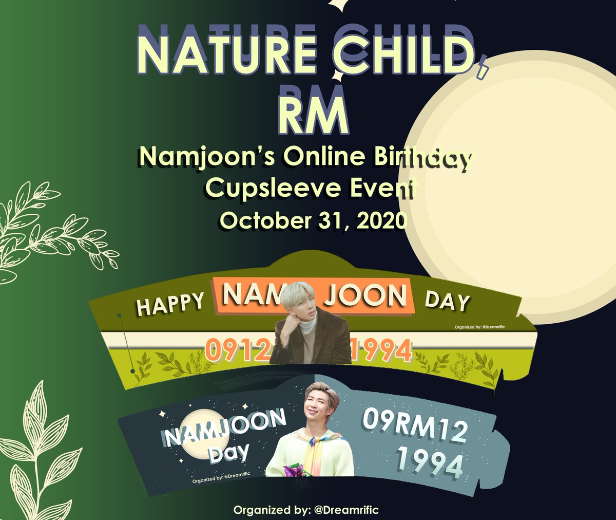 dreamrific's tweet photo. #FindTimewithJK #NatureChildRM 

✨💜💫Let's Celebrate!!!💫💜✨

JK &amp; RM Online BDay Event
💛JK - Oct 24
💚RM - Oct 31

For more details visit the link:
JK: https://t.co/hflwTrlL9I
RM: https://t.co/nHyDhX3eja

Pls❤️&amp;RT

#BTS #BTS_twt #BTSARMY #BTSCSE_MM #BTS_Dynamite #BTS_BE https://t.co/YIyeRM3Kng