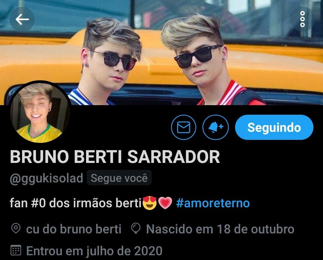 as packs de hoje kkkkk a thread;