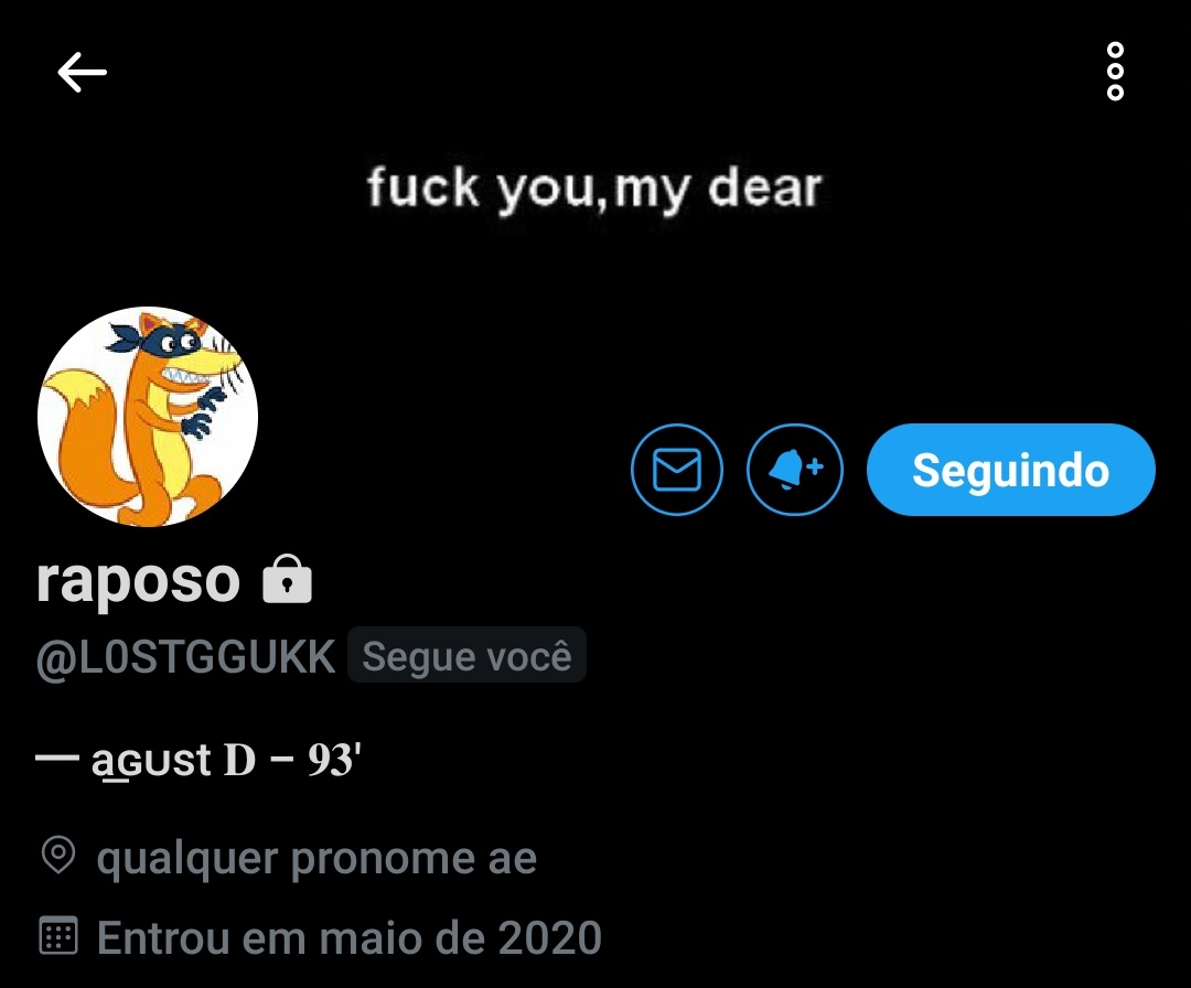 as packs de hoje kkkkk a thread;