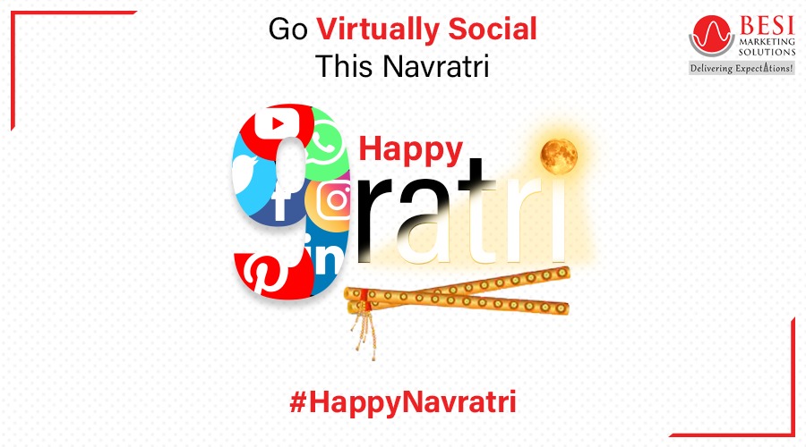 This Navratri, don't let social distancing distance you from your loved ones. Go virtual & connect over social media! #HappyNavratri

#Navratri2020 #NavratriCelebration #NavratriUtsav #BESI #AdvertisingandMarketing #DigitalMarketing #SocialMedia #SocialMediaMarketing #India