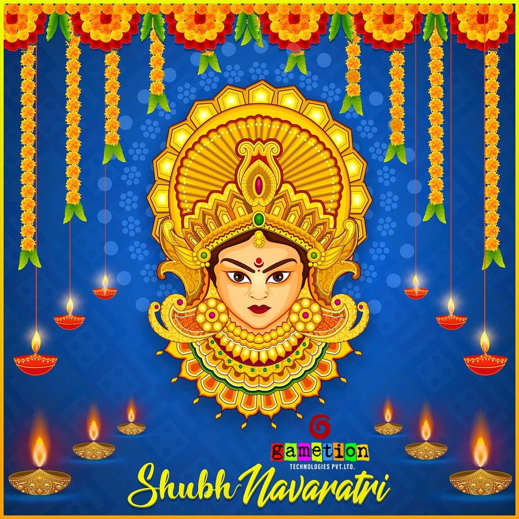 LudoKingGame's tweet photo. Wish you all #HappyNavratri. May Maa Durga bless you with happiness and prosperity to you and your family.
#navratri #navratrispecial #navratrifestival #dandiya #dandiyanight #DurgaPuja #durgapuja2020 #LudoKing #CarromKing #CricketKing #Gametion #SudokuKing #ColorKing https://t.co/DtDmzmiQUH