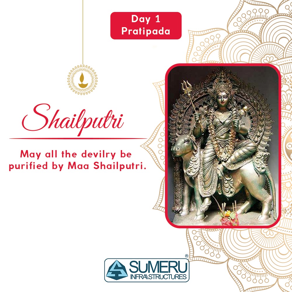 Sumeru_Infra's tweet photo. #Navratri #SharadNavratri #Navratri2020 #FirstDay #DeviShailputri #GoddessDurga #Parvati #Himalaya #Hemvana #Simplicity #NewBeginning #SumeruProperties #RealEstate #SumeruInfrastructures #EasternArc #BestInvestment #Realtor #ResidentialProperty #HomesForAll #HomeInvestment #Land https://t.co/9BiZLKG9N5
