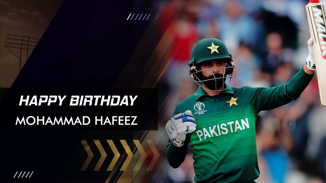 Happy Birthday!! Mohammad Hafeez

Pakistan\s All-Rounder 