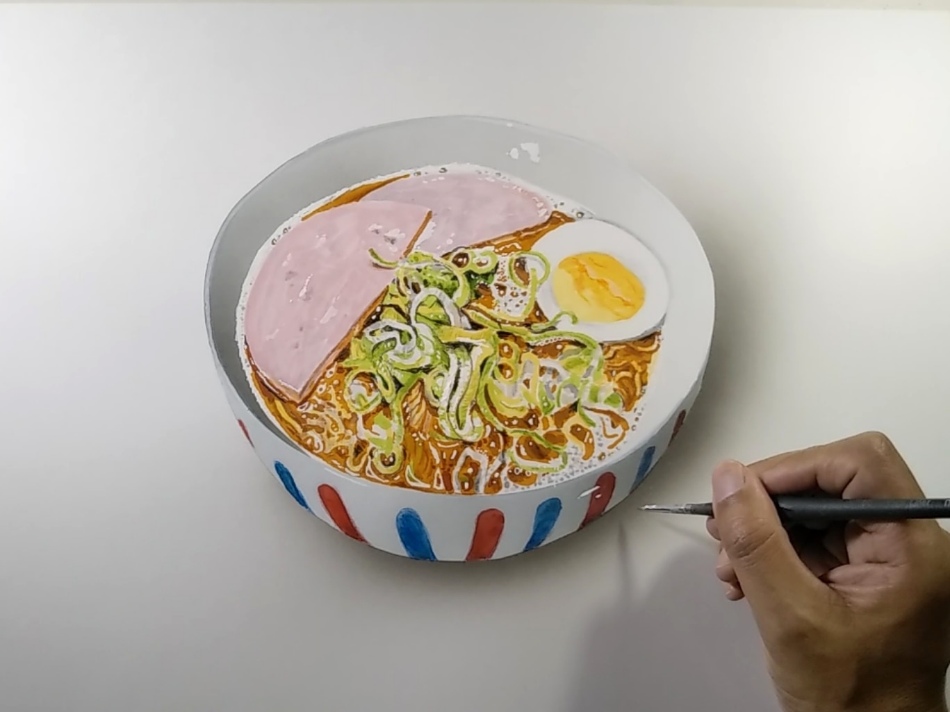 Drawing Studio 118 ジブリ飯 ポニョラーメン 描きました イラスト好きな人と繋がりたい 絵描きさんとつながりたい アナログ絵描きさんと繋がりたい ジブリ飯 ポニョラーメン T Co Gfowwkywmn Twitter