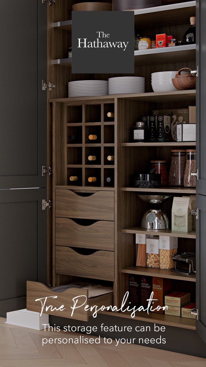 KitchenStoreGrp's tweet image. The Hathaway by Masterclass is an attractive, customisable pantry that will suit the needs of you and your family. Available in a number of configurations, it’s something to consider for projects of any budget!

Request a brochure online here: thekitchenstore.co.uk/brochures