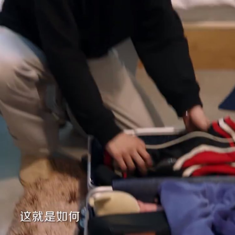 in dream plan alone, you can see how much he cares for the members.starting with him arranging yangyang's suit case for him