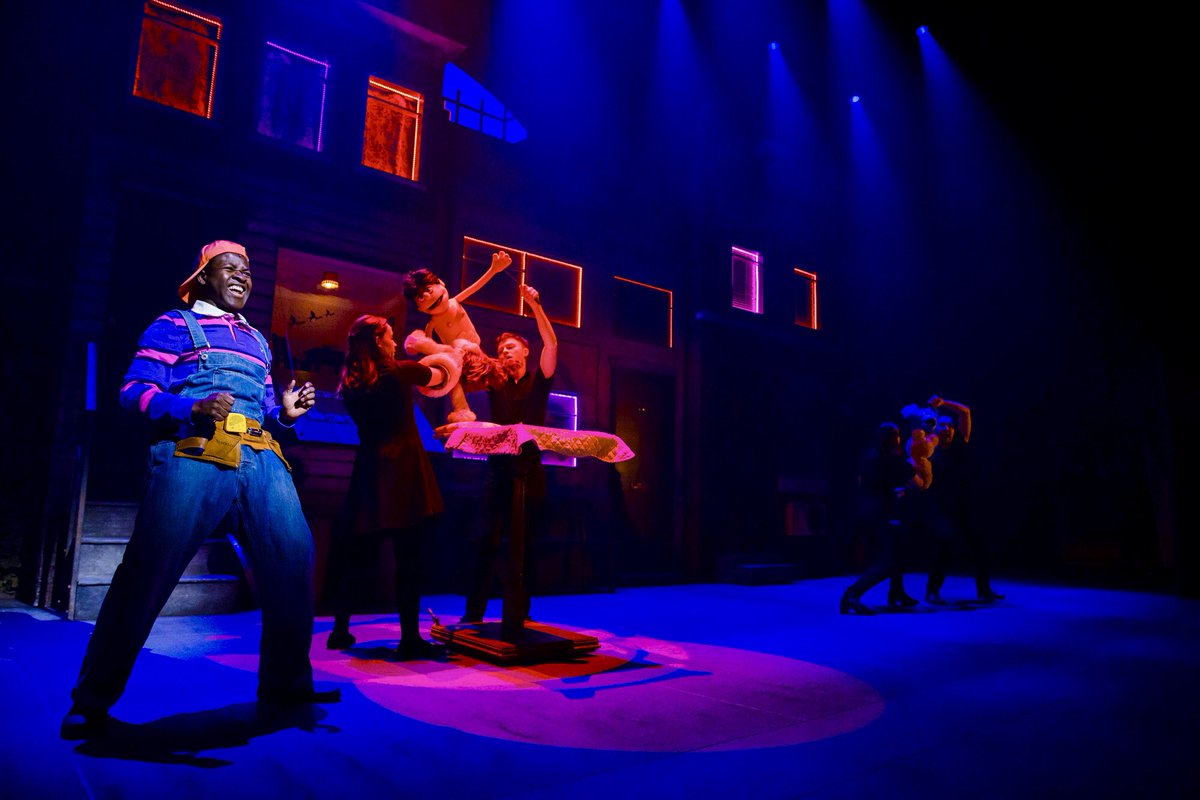 I’ve been thinking a lot about <a href="/AQuktour/">Avenue Q UK</a> recently, and what a joy-filled piece of theatre it is.  We need more of it, urgently.

Ps - look at that lovely kit from <a href="/WhiteLightLtd/">White Light</a> ;-)