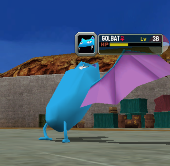 i think its funny that they show golbat keeping its mouth shut most of the time
