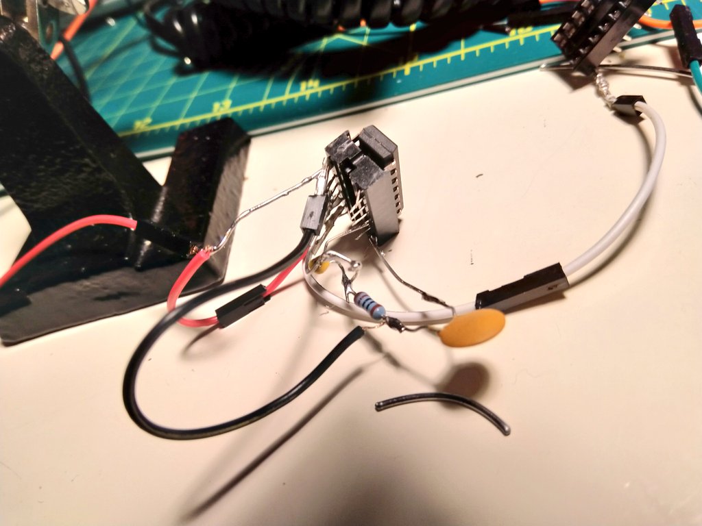 After messing with the circuit for an embarrassingly long time I have the improvised stabilizer for the shift/load line. The signal is now longer and constant. Doesn't help much since the WAIT line is still messed up.