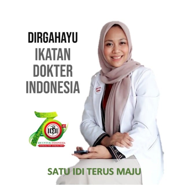 Menyambut Dirgahayu IDI ke 70 
24 Oktober 2020