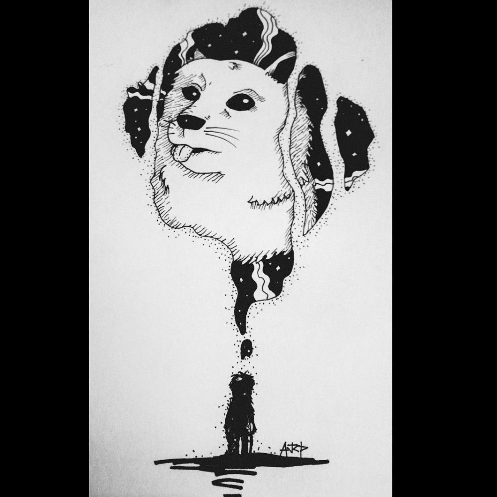 the doggo iz the master of the universe 🐶 