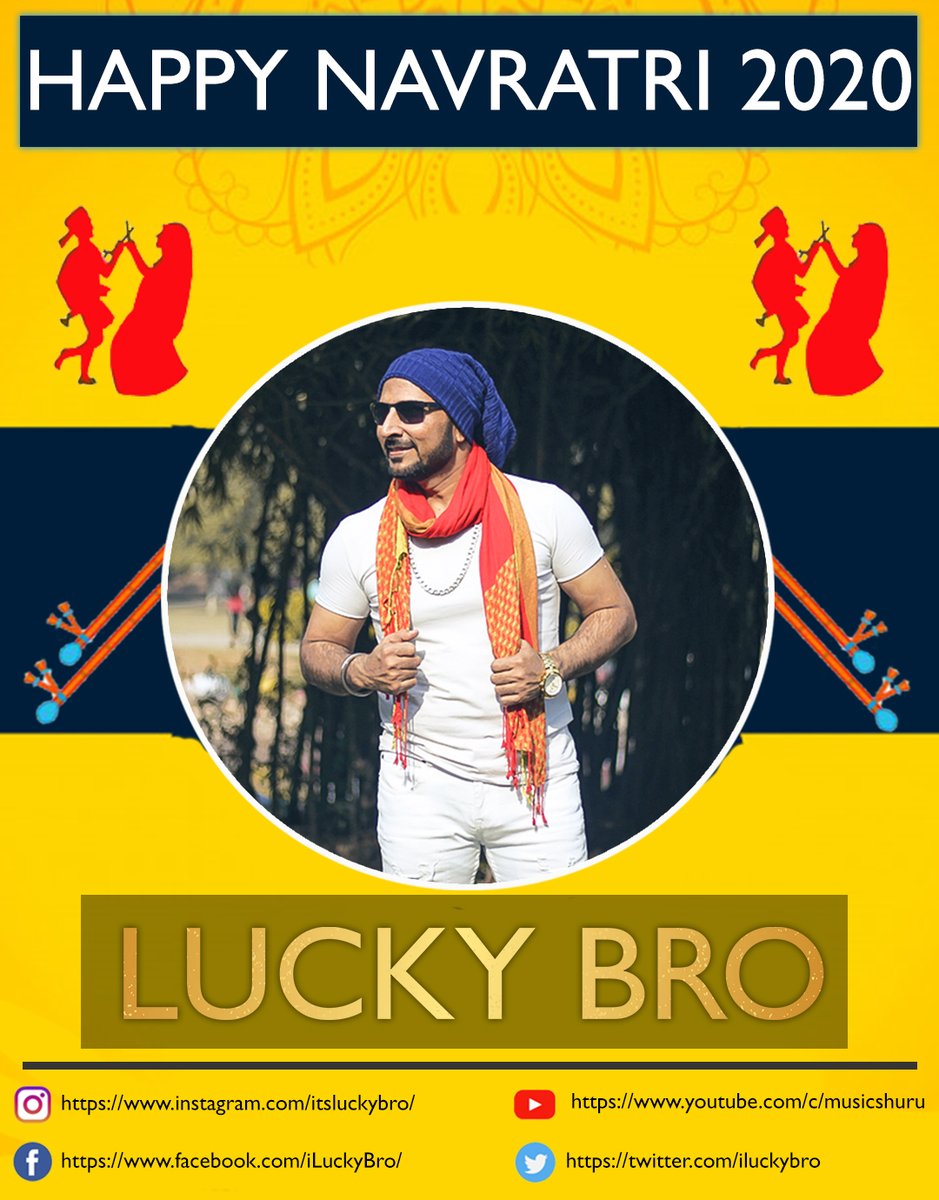 iLuckyBro's tweet photo. Wish you all a very Happy Navratri 2020 | LUCKY BRO https://t.co/sNkCqWk9ld