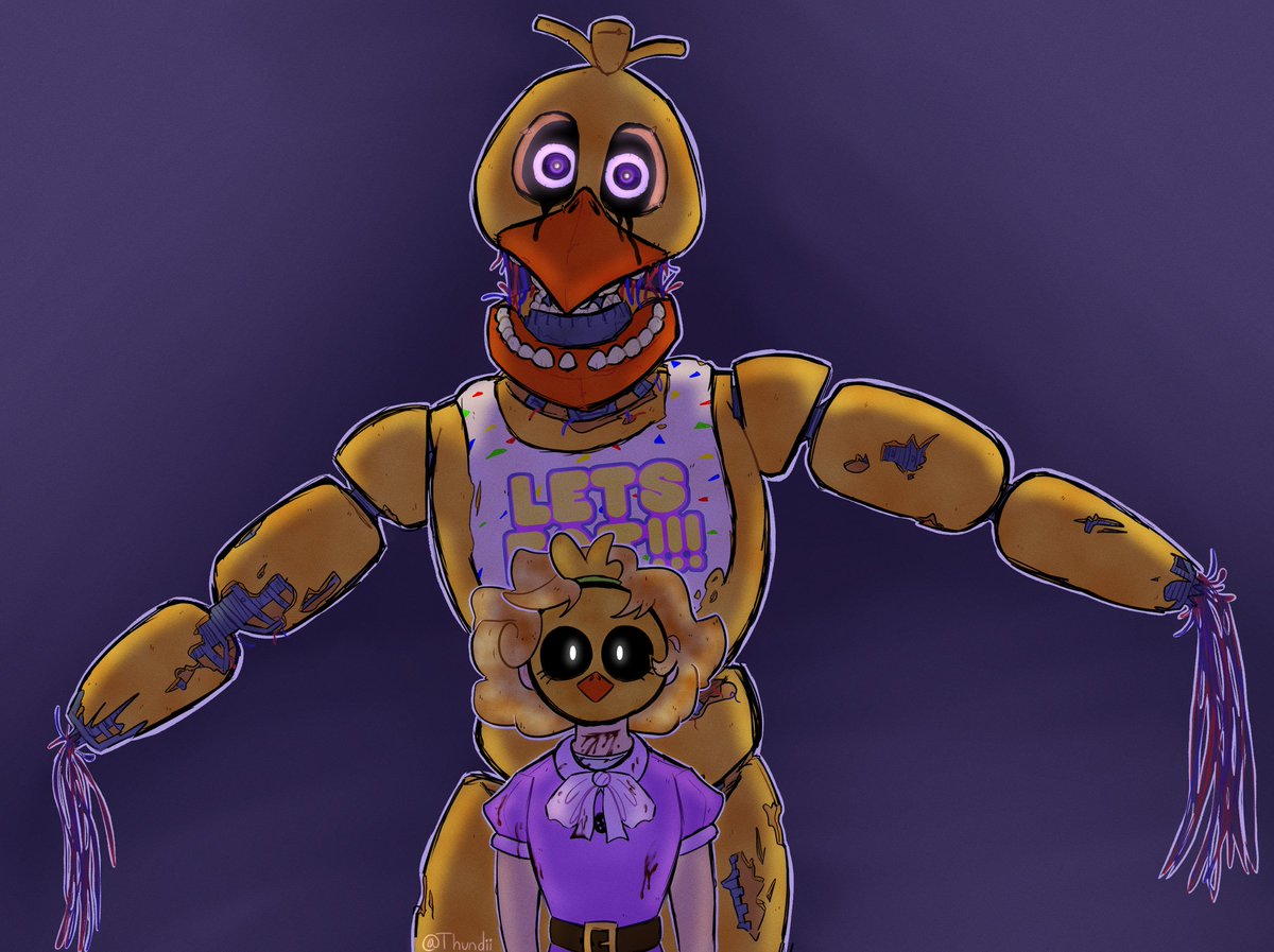 Withered Chica Fanart