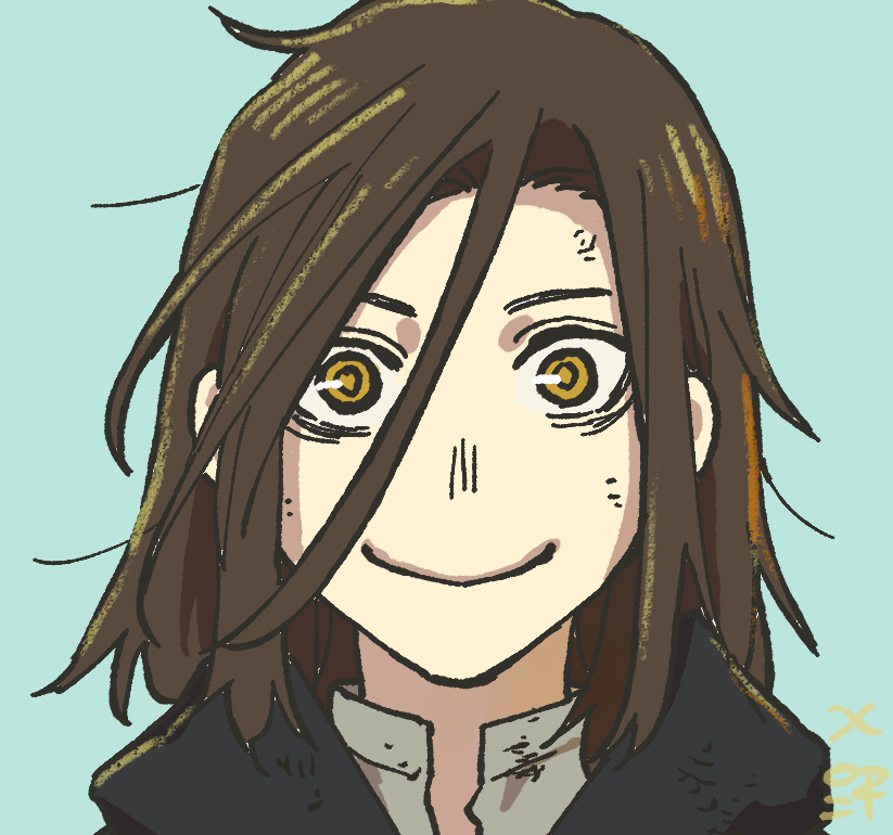 アメリアの髪色についてのご質問をいただきました 彩度低めの茶色を想定しています 北野詠一 Kitano Eiichiのイラスト