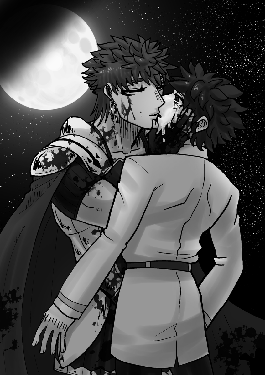 ぐだ男 「ぐだカリ小説挿絵用イラスト | 星澤雷光 #pixiv よ～しこれで挿絵が入れら」|星澤のイラスト