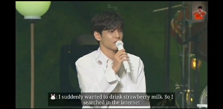 sungjin driving just to find a strawberry milk for wonpil but there was only one left so they shared it full vid : 