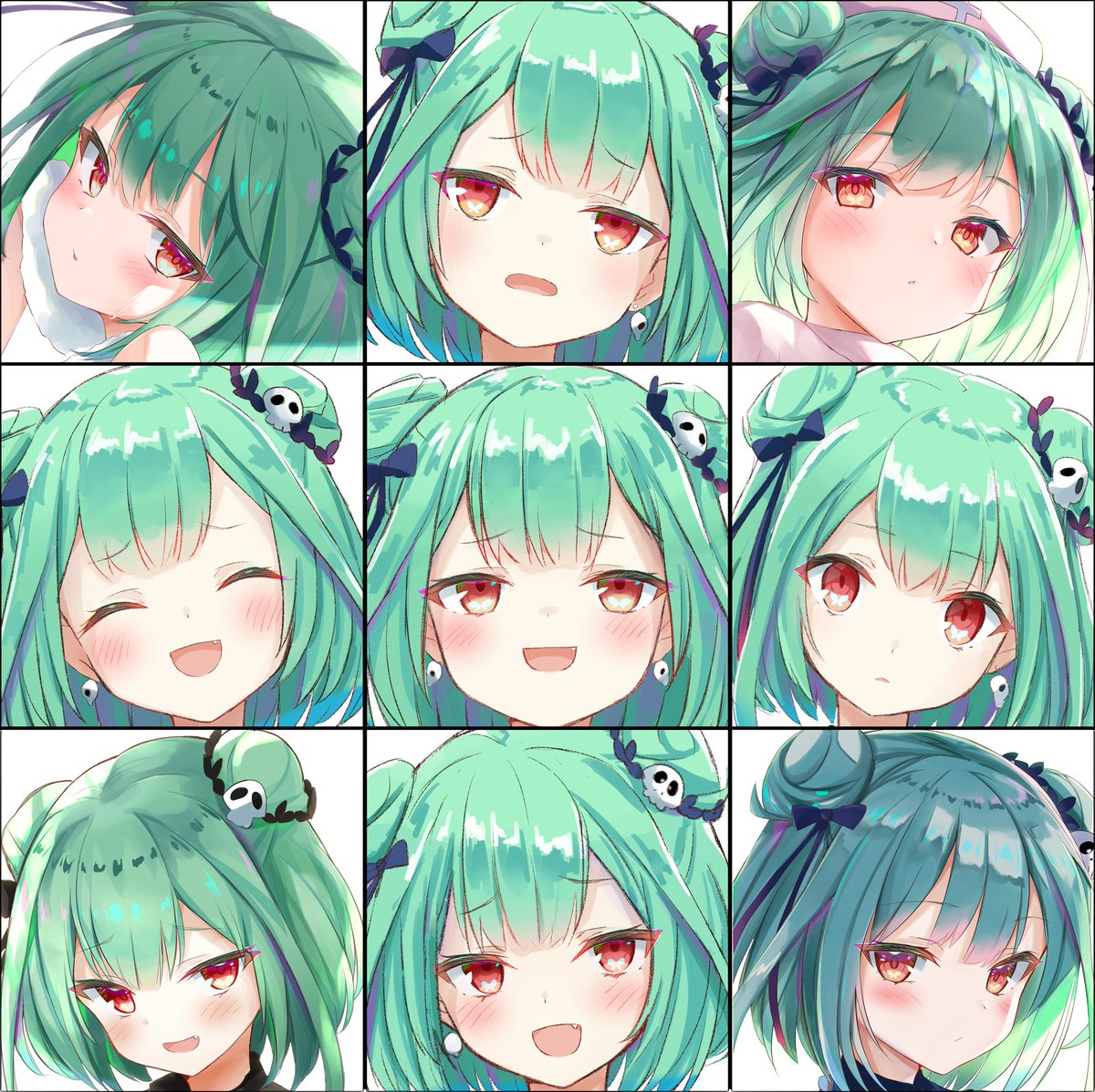 潤羽るしあ 「もう1つできた
#faceyourart 」|としぞう@FANBOX活動中のイラスト