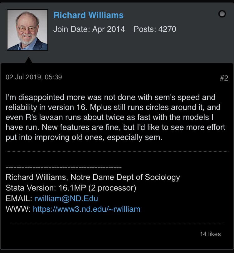 everyone say hi to richard, whose stata subscription that costs at least hundreds of dollars a year is limited to two cores and it’s so much to brag about that it belongs in his post signature