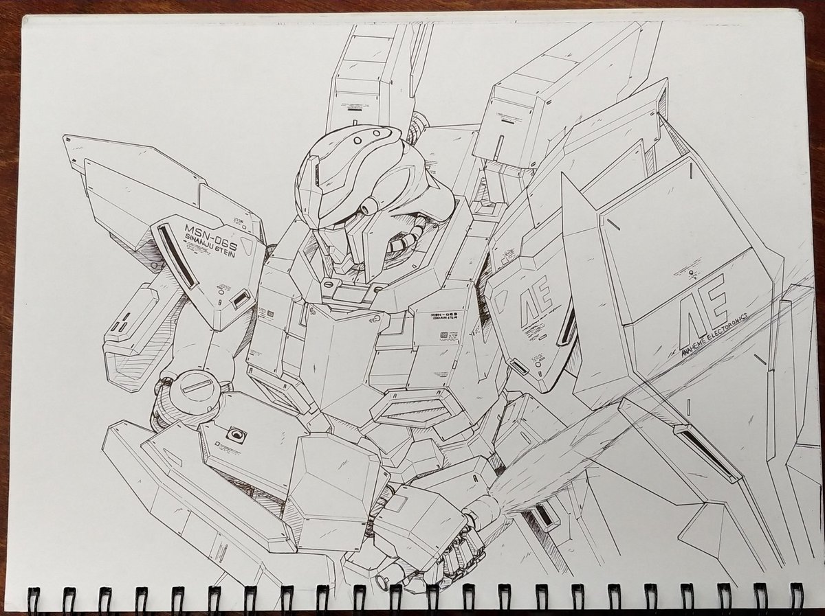 #自己紹介 します!こういう絵を描いています!見ての通りガンダムが好きですが、戦車や軍艦などの兵器も好きです!あと、MTB(トレックエクスカリバー8)も乗ってます!よろしく!
#最近フォローした方は知らない過去絵を晒す 