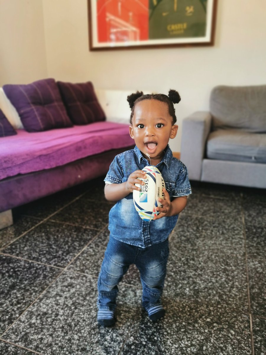 TandoManana's tweet photo. My last born👇🏽 watch this boy he will be the next top Flank in SA
 #Bok🏉 #Tj #👕6♥️ #Fetcher https://t.co/CCoE1nXOd2