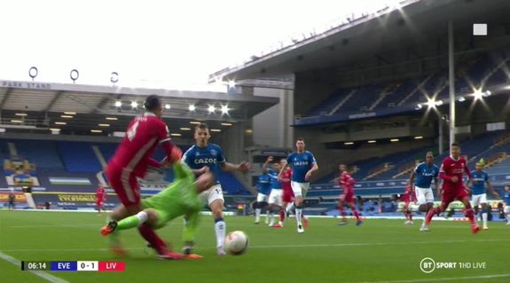 No penalty. No red card. 

Are you okay <a href="/FA/">The FA</a>?