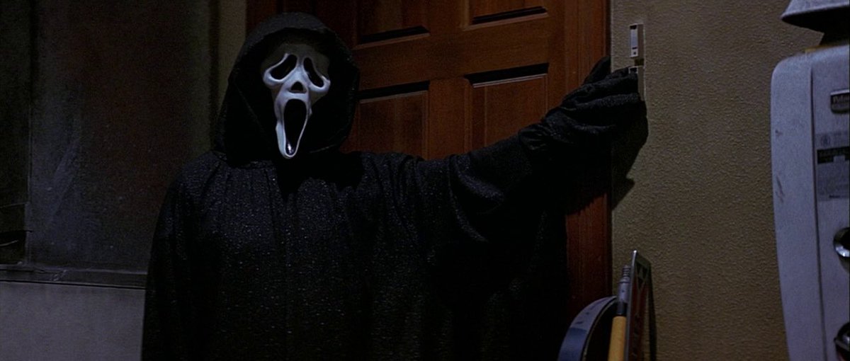 Oct. 17:Scream (1996, Dir. Wes Craven)This is horror satire at its best. It is so funny, while also thrilling with a side of some genuine terrifying scenes (opening scene anyone?). If you’re a horror fan you’ve already watched this but, why not again? Scream 4 is great too.