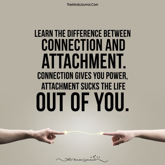 Signs of emotional attachment and emotional connection