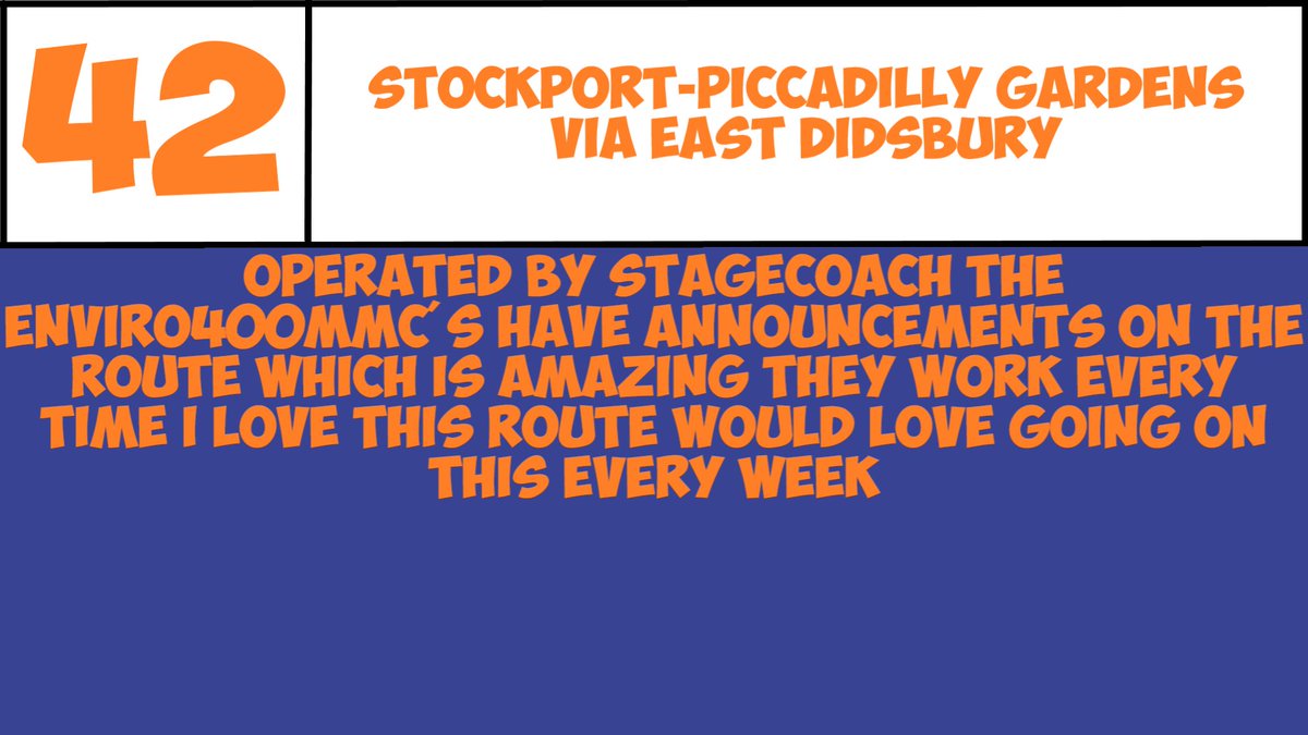 DoesTransport's tweet photo. #ManchestersBusRouteOfTheDay Today Is The #42Bus By Stagecoach Manchester https://t.co/38aths53aZ