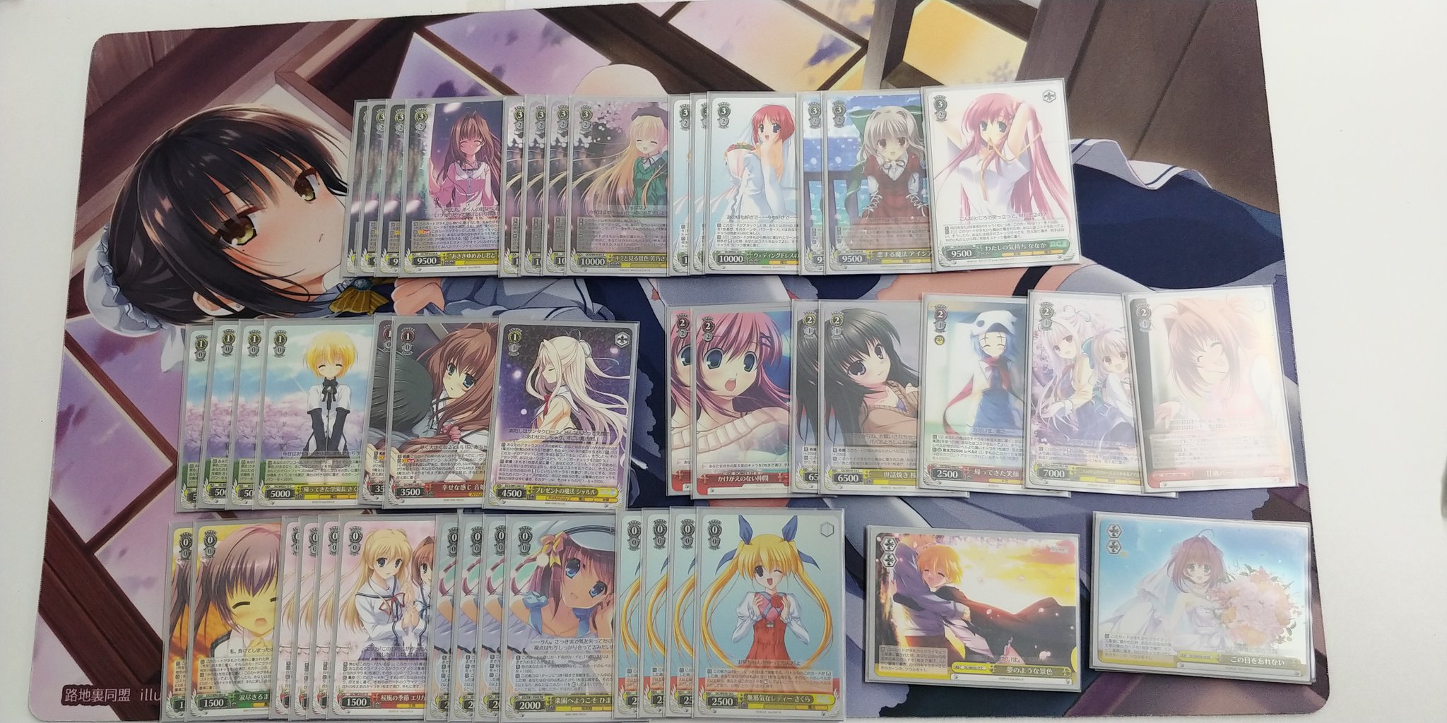 Ws ダカーポ優勝デッキレシピ カードゲームのシーガル仙台駅前店 ヴァイスシュヴァルツ Wsdeckdc しろくろ速報