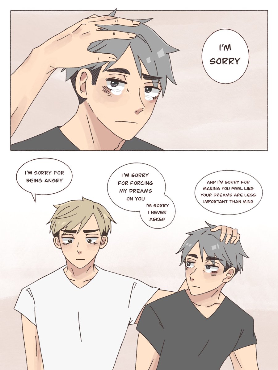 atsumu finally mustered the courage to apologize to osamu

(very sappy but they need this talk ?✊) 