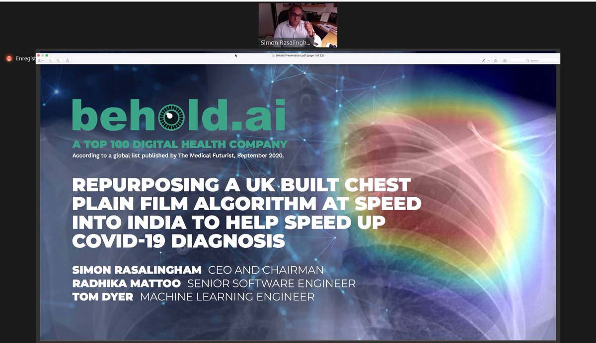 ✨CONFERENCE DAY #1!✨
Join us on the 3rd talk of the day and find out about the amazing work <a href="/beholdai/">Behold.ai</a> 's been doing during the pandemic!!
👉Register at eventbrite.co.uk/e/covid-19-wha…
