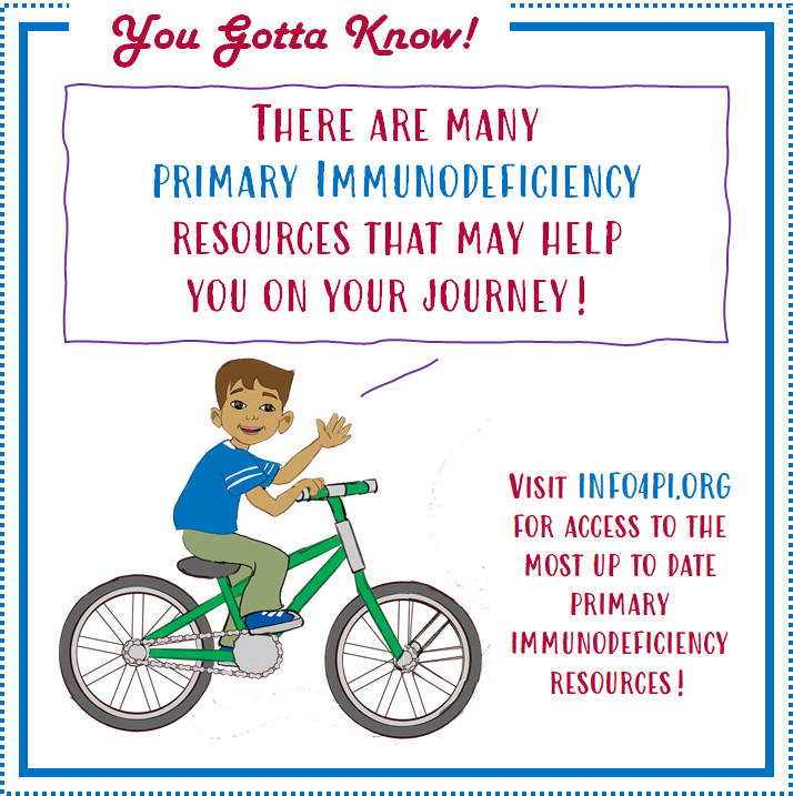 Info4PI's tweet photo. Are you or someone you know looking for #PrimaryImmunodeficiency resources to help you on your journey?  RT &amp; visit https://t.co/zbmndRhKSd for access to healthcare, homecare, and other relevant resources. 
#JeffreyModellFoundation #Health #healthcare #healthcareresource https://t.co/790SU80CbJ