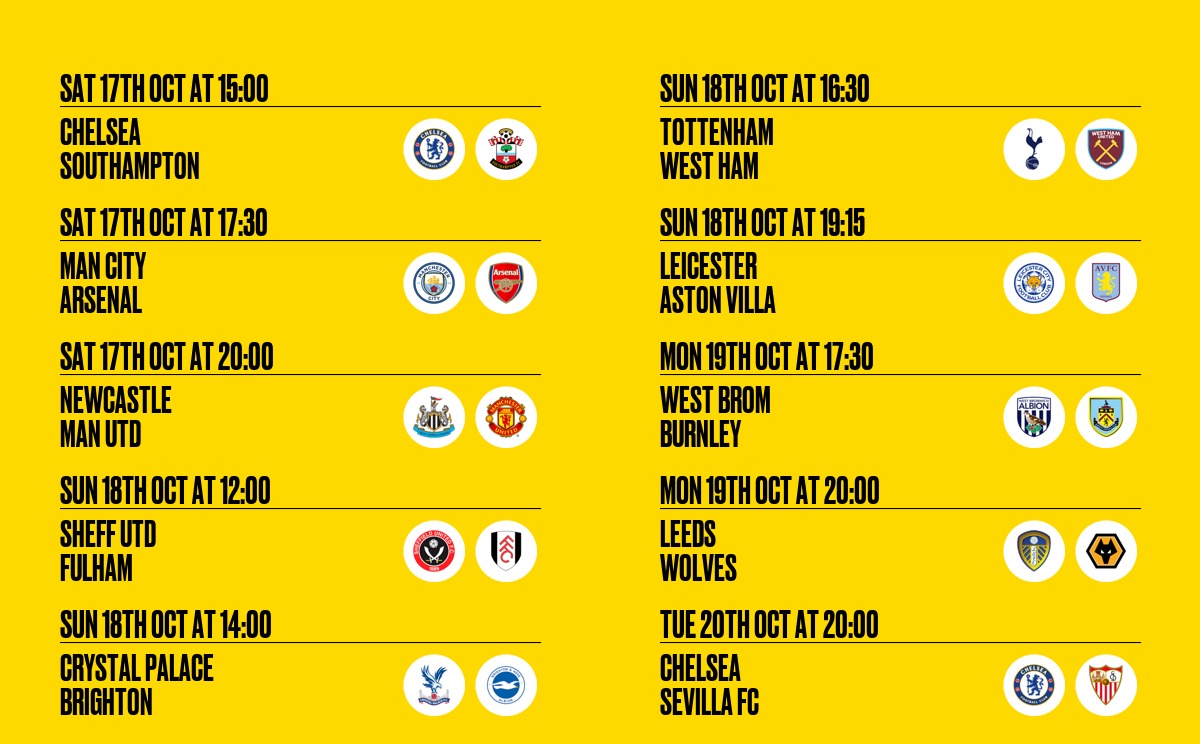 XKeysHSmith's tweet photo. all premier league games shown live
https://t.co/QCxVUA0W4y https://t.co/Ij9FGzK0ux