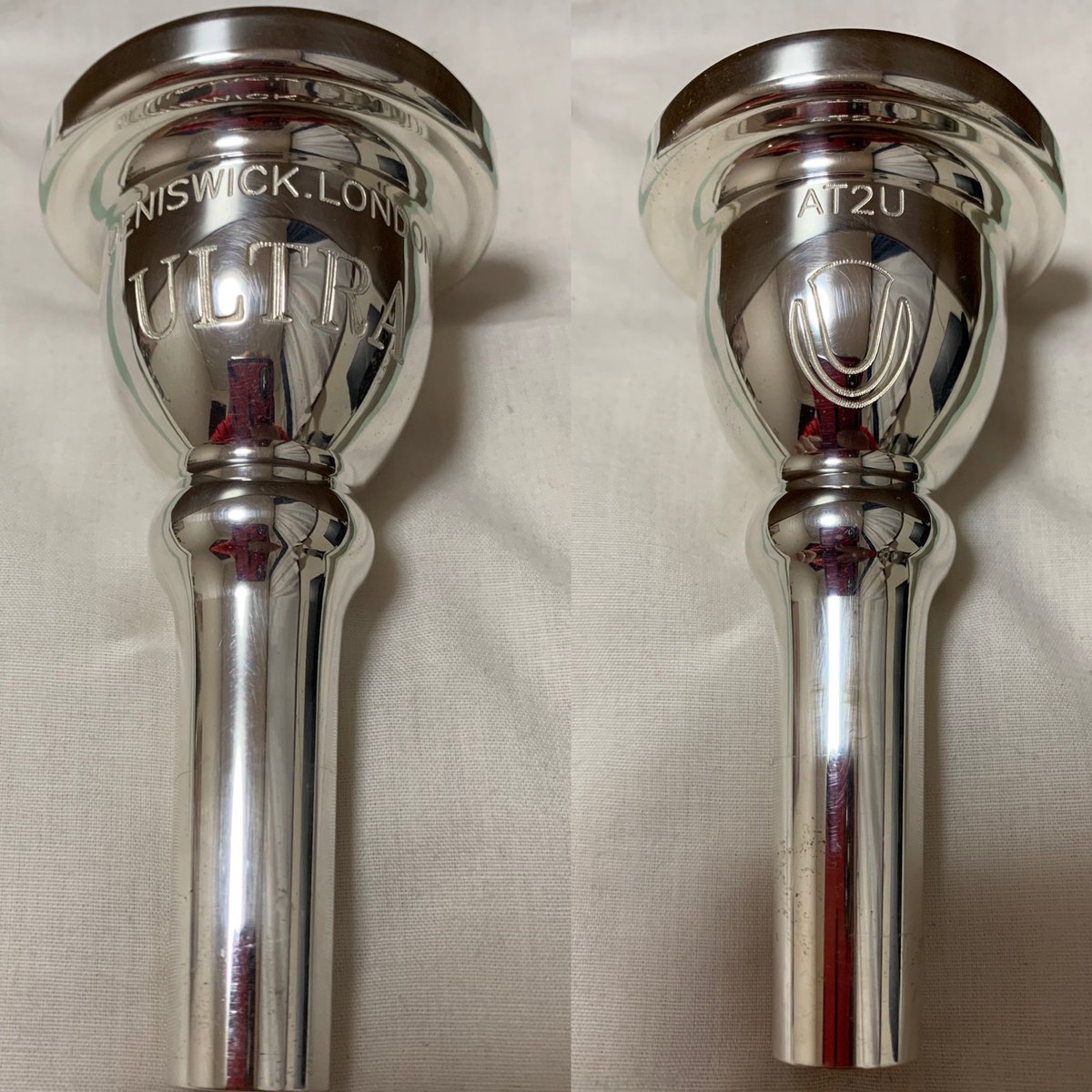 YTuono's tweet image. #デニスウィック #マウスピース
#チューバ

#アーロンティンダル　氏のモデルです。リムはなんと前NYフィルの #ワーレンディック 氏

このMPをMW2165に付けてぶっ放すと大変な破壊力です！

#チューバ奏者 の山科氏から売ってもらいました！喜

#ミラフォン
#ヨークチューバ
#ニュルシェル