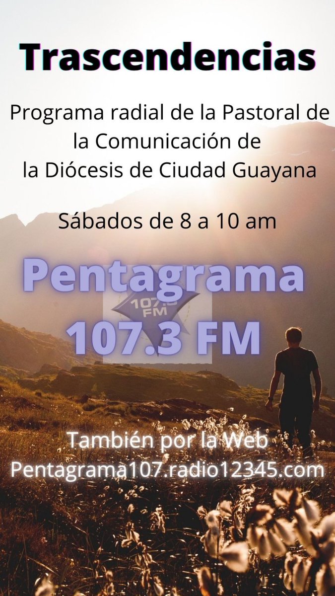 Antoperf's tweet image. #17Octubre  #radio #PastoralDeLaComunicacion #Guayana @pentagrama107 @DiocsCdGuayana
