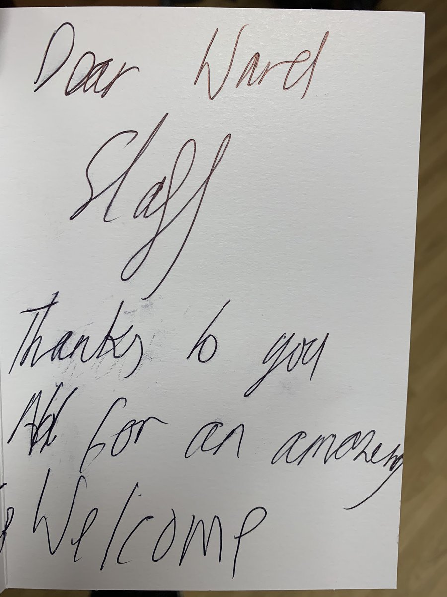harbour_ward's tweet photo. we’re very thankful for this lovely card from one of our patients ☺️ https://t.co/5tsh7TOsYA