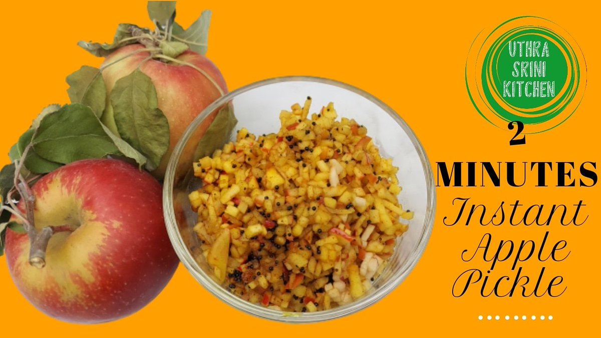 How to make Apple Pickle |ஆப்பிள் ஊறுகாய் 
youtu.be/iTZKztEofoc
#ApplePickle#Oorugai#Pickle#Fruitpickle#Quickrecipe #foodie #foody #Keto #Vegetarian #Cookbook #Paleo #KidsFavorite #Healthy #Apple #Appleoorugai #Weightloss #oorugai seivathu eppadi #Achar #InstantPickle