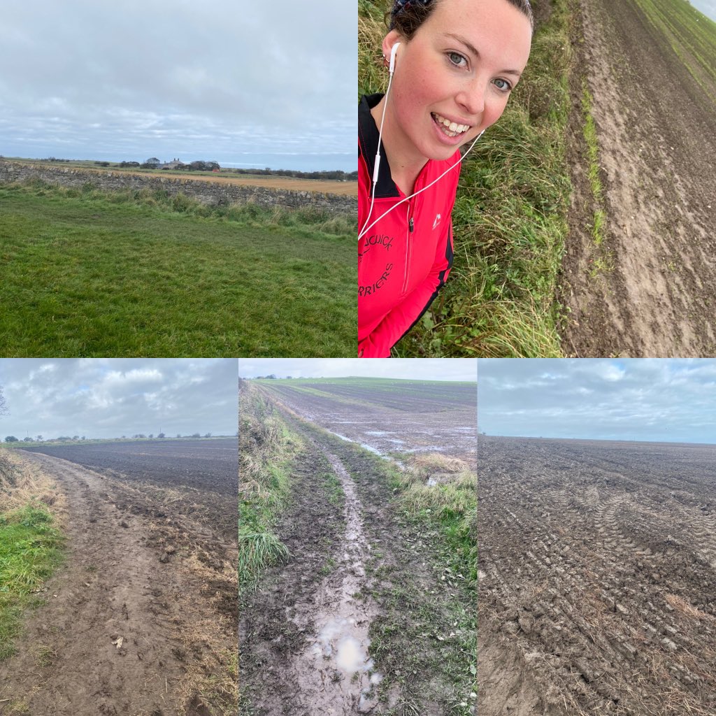 SarahOMahoney7's tweet photo. Turned into more of a XC run this morning and a mud bath. Loved it! ๐ #trailrun #countrypaths #enjoyedthat #running #endorphins https://t.co/jUf8N3IODa