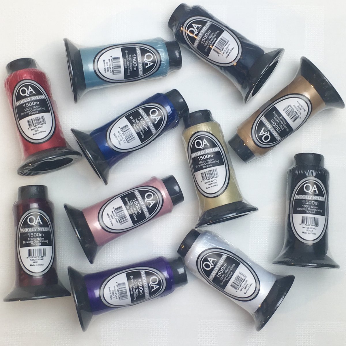 SewingGem's tweet image. We've recently added quite a few new colours to our #QAwoollynylon #stretch #overlocking thread range. Now there's a colour for every occasion and every project!