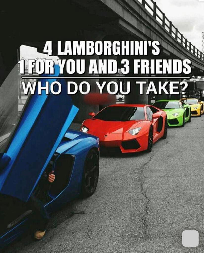 WHICH COLOUR IS YOURS ?? AND TAG THOSE 3 PEOPLE 😉

millionaireacademy.org

#millionaires#millionairementor#motivational
