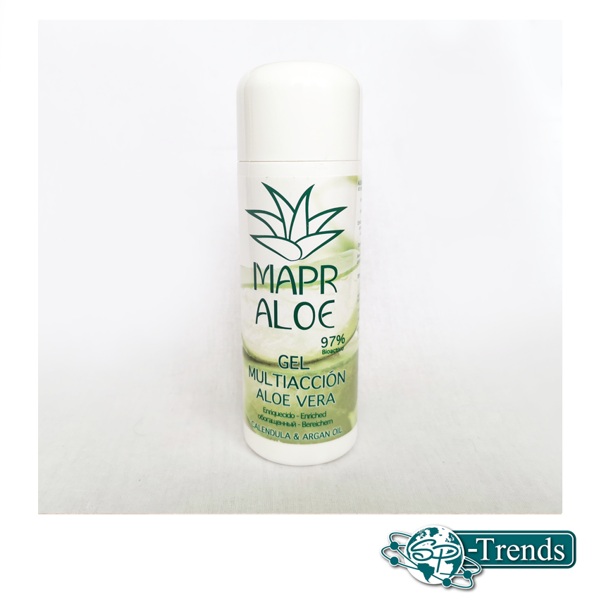 Das Gel nach Sonneneinwirkung, Enthaarung und Peeling anwenden.

Anwendung:
Das Gel auf die Haut auftragen und einmassieren, bis es die Haut restlos absorbiert hat.
Das Aloe Vera Gel ist kalt verarbeitet. Es ist mit Argan - Oel und mit Calendula angereichert.