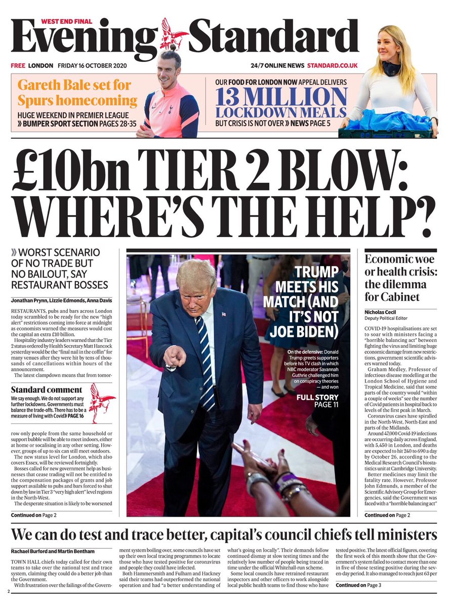 If this is how London reacts to Tier 2, imagine the uproar if they were in our position.