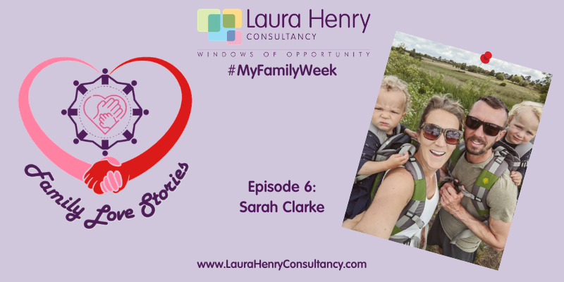 myfamilyweek's tweet photo. #MyFamilyWeek 2020 - Family Love Stories Episode 6: Sarah Clarke grew up an indoorsy child in north London and now lives in Northumberland with her outdoorsy husband Jonny and their two-year-old twins Scout and Kipling.https://t.co/aOKtbcuwFK #EYMatters #EYTalking https://t.co/xgoevFpsXg
