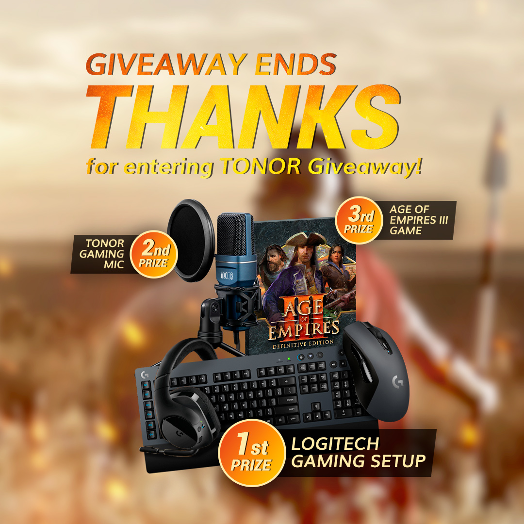 Giveaway Closed！Thanks for participating！TONOR Halloween Giveaway has ended！

#tonormic #gaming #microphone #Giveaways