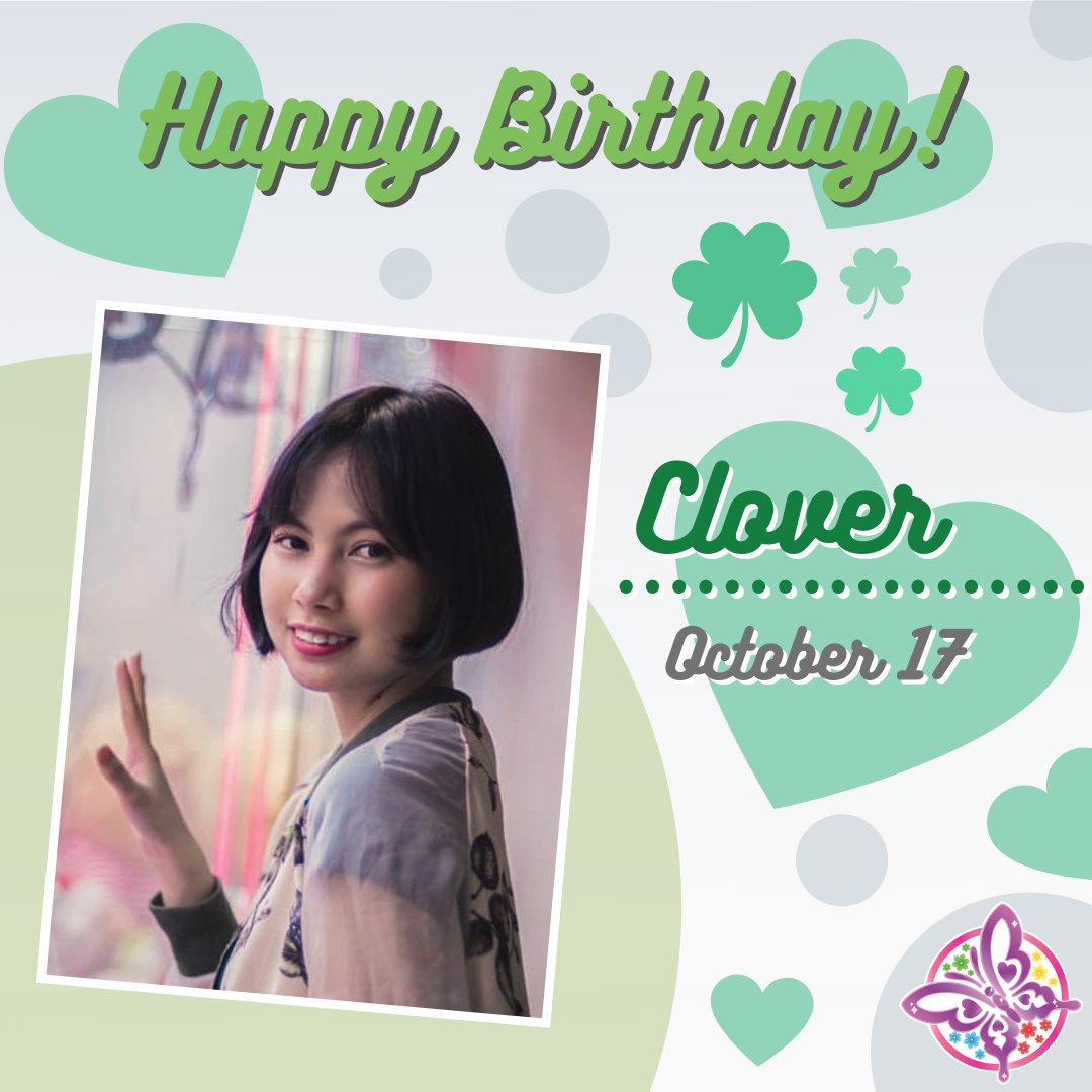CH4U_official's tweet photo. Fun Fact! @Clover4U_'s Birthday is also the day she became a member of CH4U.
Happy birthday to everyone's mama, Mama Clo!
ππ±π
#CH4U
#Clover4U https://t.co/9ygNTrYuAo
