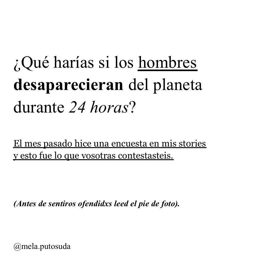 melaputosuda's tweet photo. Las respuestas hablan por sí solas.
Nos hemos acostumbrado a vivir con miedo. https://t.co/M9Ywb84ysY