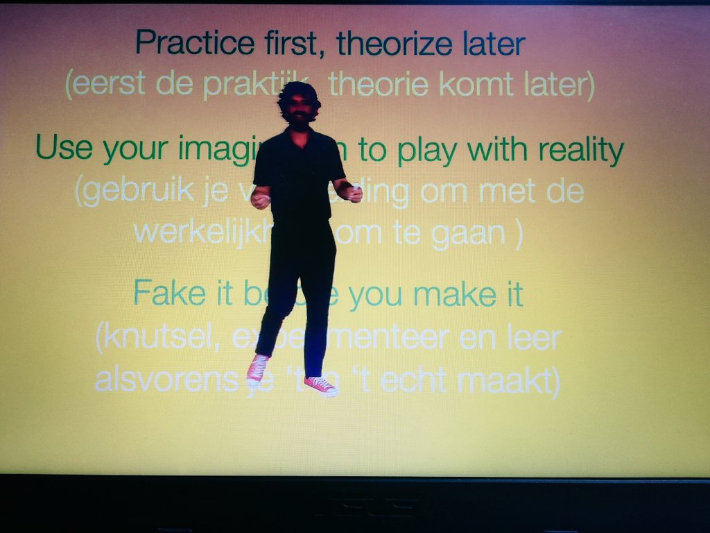 koenmaertens's tweet photo. Practice first, theorize later.
Use your imagination to play with reality.
Fake it before you make it.
3 belangrijke inzichten wanneer het over verandering in de toekomst gaat #innovation #changemanagement #operationfrontdraft @StefaanVandist #brandweercongres @BVV_Info @netw_BW https://t.co/uvtxEHQscU