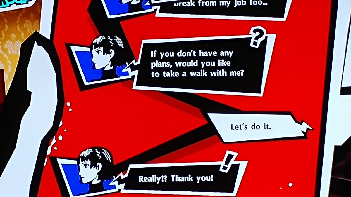 Sorry Ryuji, not my fault you suck at romance.