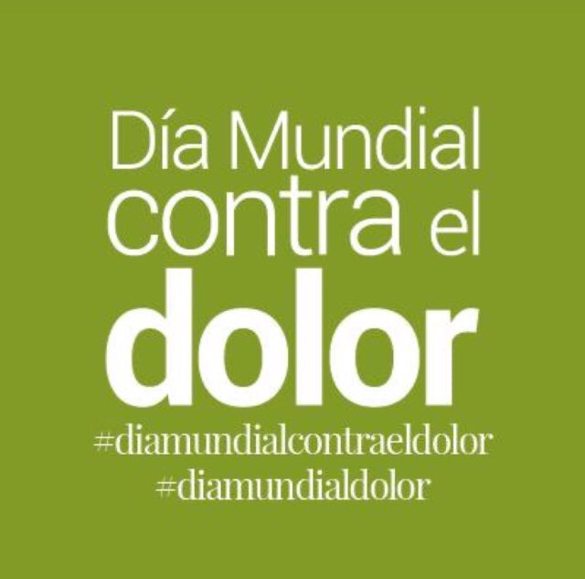 Hoy, en el #DiaMundialcontraeldolor me gustaría recordar y dar mayor visibilidad a los pacientes que viven con dolor crónico. Por supuesto, también a sus familiares y a todos los anestesiólogos y otros profesionales de distintos ámbitos que tratan y cuidan a estos pacientes.
